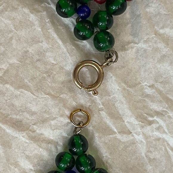 french vintage Jewelry Vintage French Glass Beads Necklace Poshmark